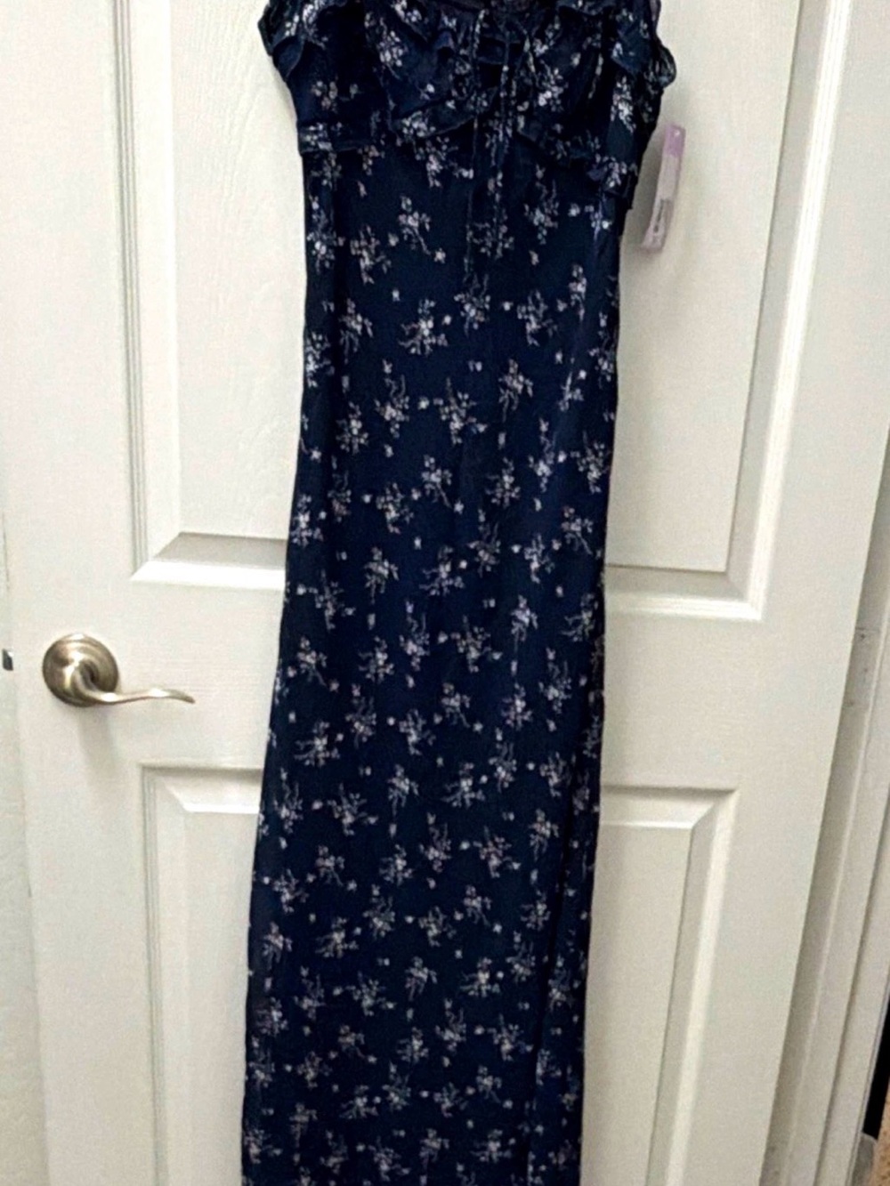 wild fable Navy Floral Maxi Skirt